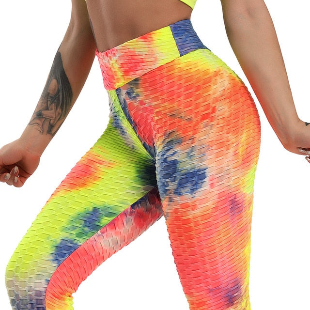 Women Sport leggings Gym Exercise High Waist Fitness leggins High elasticity Tights Running Athletic Trousers push up Yoga pants