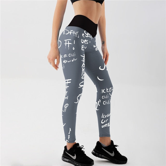 Summer styles Fashion Hot Women Hot Leggings Digital Print Ice and Snow Fitness Sexy LEGGING Drop Shipping S106-703